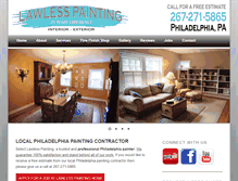 Tablet Screenshot of lawlesspainting.com